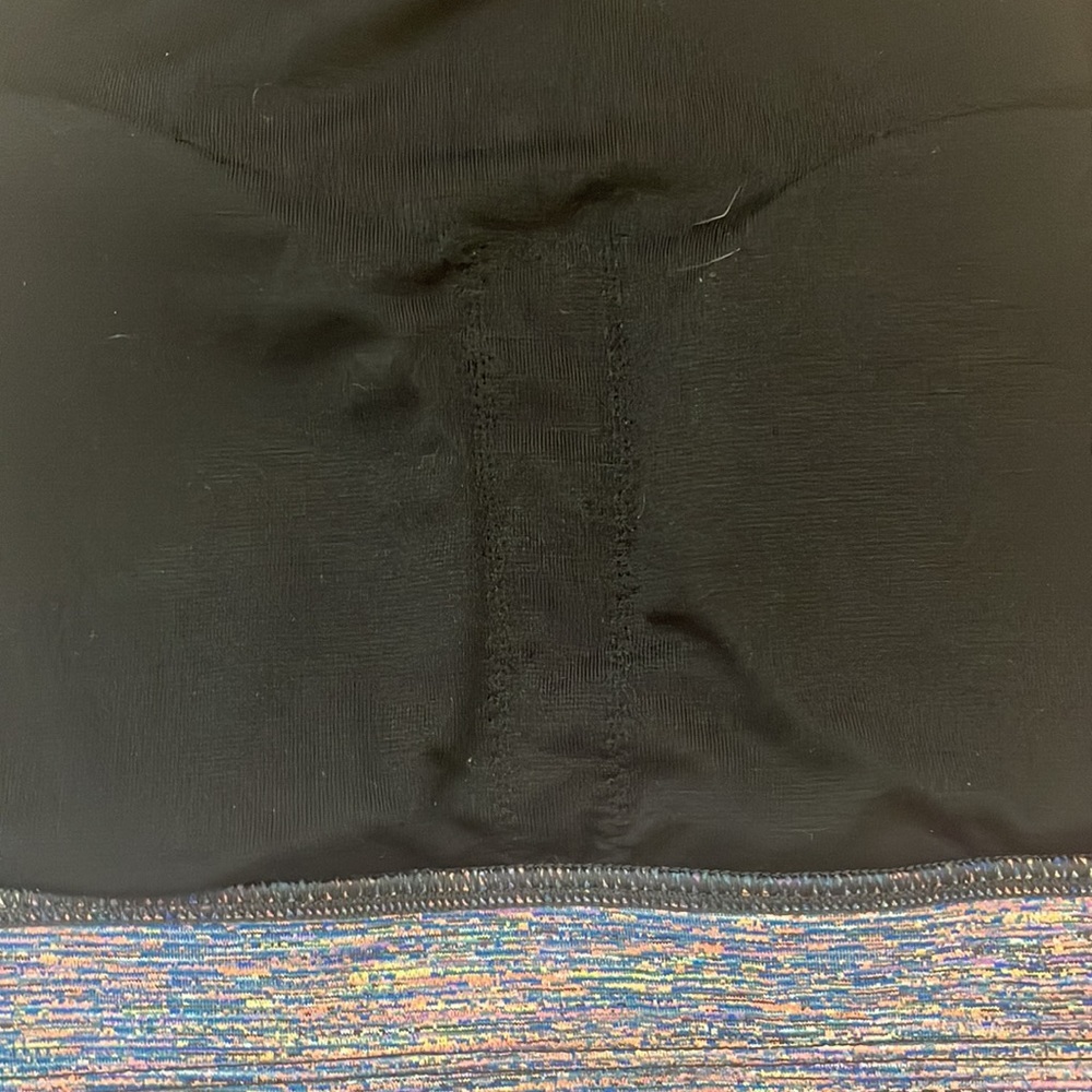 Lululemon energy bra high neck long line color multi size 4 - Picture 8 of 8